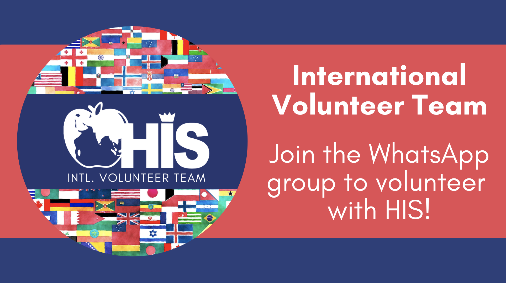 International Student Volunteer Opps