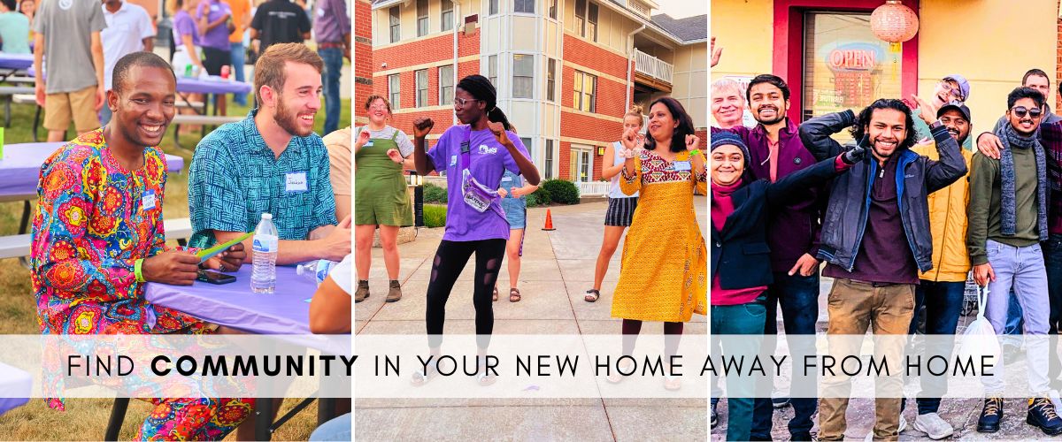 Find community in your new home away from home